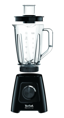 TEFAL | Blender | BL420838 BlendForce | Tabletop | 600 W | Jar material Plastic | Jar capacity 1.25 L | Ice crushing | Black