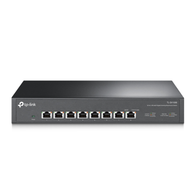 TP-LINK | 8-Port 10G Switch | TL-SX1008 | Unmanaged | Desktop / Rackmountable | Power supply type External
