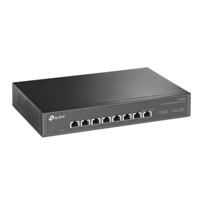 TP-LINK | 8-Port 10G Switch | TL-SX1008 | Unmanaged | Desktop / Rackmountable | Power supply type External