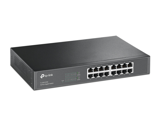 TP-LINK | 16-Port Gigabit Switch | TL-SG1016D | Unmanaged | Desktop / Rackmountable
