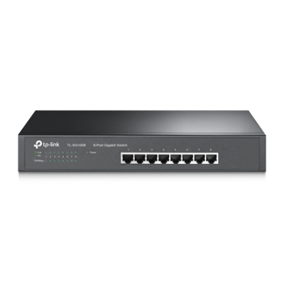 TP-LINK | 8-Port Gigabit Switch | TL-SG1008 | Unmanaged | Desktop / Rackmountable