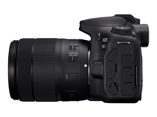 Canon | EOS 90D BK | Megapixel 32,5 MP | Image stabilizer | ISO sensitivity (max) 51200 | Wi-Fi | Video recording | Automatic, manual | APS-C CMOS | Black