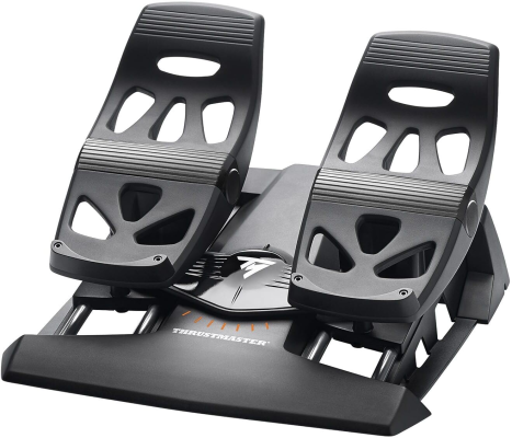 Thrustmaster Pedals | TFRP Rudder | Black