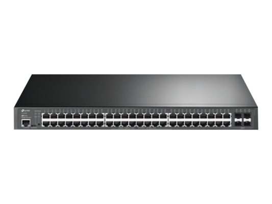 TP-LINK | 52-Port Gigabit L2+ Managed Switch with 48-Port PoE+ | TL-SG3452P JetStream | Managed L2+ | Rackmountable