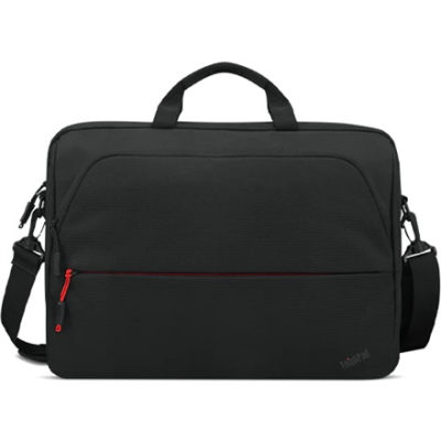 Lenovo | ThinkPad Essential 15.6" Topload (Sustainable & Eco-friendly, made with recycled PET: Total 7.5% Exterior: 24%) | Essential | Fits up to size 16 " | Topload | Black | Shoulder strap