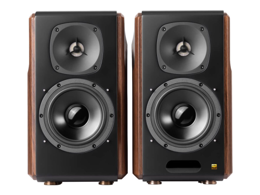 Edifier S2000MKIII Bookshelf Speaker, Brown | Edifier