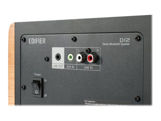 Edifier | Small Powered Speaker | D12 | Bluetooth | Wireless connection