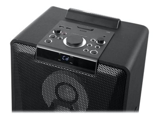 Muse | Party Box Double Bluetooth CD Speaker | M-1990 DJ | 1000 W | Bluetooth | Black | Portable | Wireless connection