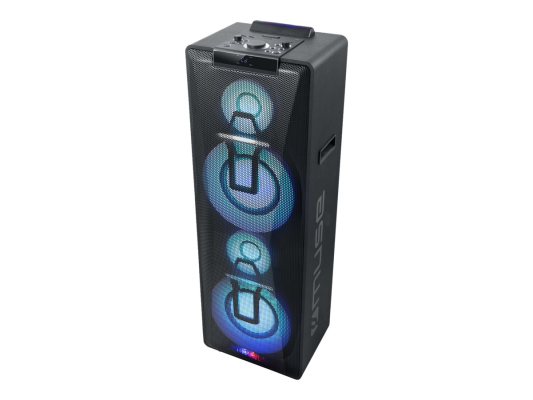 Muse | Party Box Double Bluetooth CD Speaker | M-1990 DJ | 1000 W | Bluetooth | Black | Portable | Wireless connection