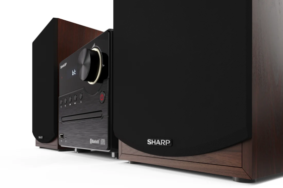 Sharp XL-B512(BR) Hi-Fi Micro System, CD / FM / USB / Bluetooth v5.0, 45W, Brown | Sharp | Hi-Fi Micro System | XL-B512(BR) | Brown | USB port | AUX in | Bluetooth | CD player | FM radio | Wireless connection