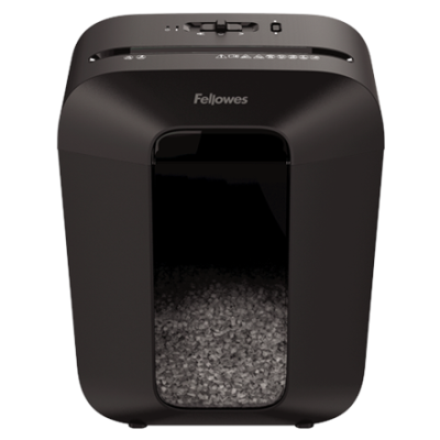 Powershred | LX41 | Black | 17 L | Credit cards shredding | Paper handling standard / output 8 sheets per pass | Mini-Cut Shredder | Warranty 24 month(s)