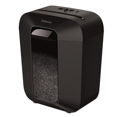 Powershred | LX41 | Black | 17 L | Credit cards shredding | Paper handling standard / output 8 sheets per pass | Mini-Cut Shredder | Warranty 24 month(s)