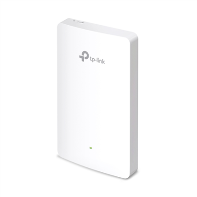 TP-LINK | AX1800 Wall-Plate Dual-Band Wi-Fi 6 Access Point | EAP615-Wall | 802.11ax | 10 / 100 / 1000 Mbit / s | Ethernet LAN (RJ-45) ports 4 | MU-MiMO Yes | PoE out