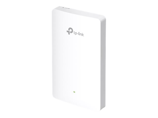 TP-LINK | AX1800 Wall-Plate Dual-Band Wi-Fi 6 Access Point | EAP615-Wall | 802.11ax | 10 / 100 / 1000 Mbit / s | Ethernet LAN (RJ-45) ports 4 | MU-MiMO Yes | PoE out