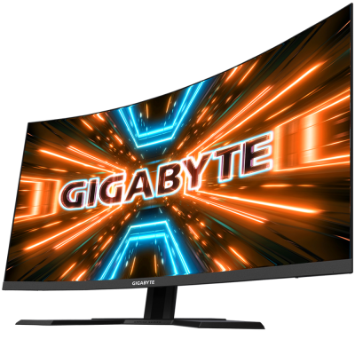 Gigabyte | Gaming Monitor | G32QC A | 31.5 " | VA | QHD | 165 Hz | 1 ms | 2‎560 x 1440 pixels | 350 cd / m² | HDMI ports quantity 2 | Black | Warranty 36 month(s)