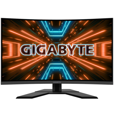 Gigabyte | Gaming Monitor | G32QC A | 31.5 " | VA | QHD | 165 Hz | 1 ms | 2‎560 x 1440 pixels | 350 cd / m² | HDMI ports quantity 2 | Black | Warranty 36 month(s)