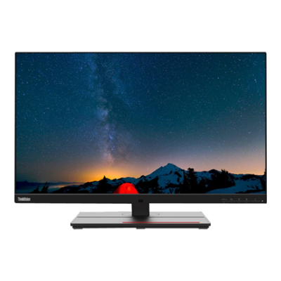 Lenovo | ThinkVision | P27u-20 | 27 " | IPS | 4K UHD | 16:9 | 60 Hz | 4 ms | 3840 x 2160 | 450 cd / m² | HDMI ports quantity 2 | Raven Black | Warranty 36 month(s)