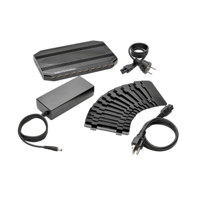 Tripp Lite | 10 Port USB Charging Station with Adjustable Storage | U280-010-ST-CEE
