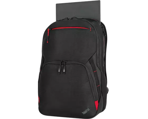 Lenovo | ThinkPad Essential Plus 15.6-inch Backpack (Sustainable & Eco-friendly, made with recycled PET: Total 28% Exterior: 60%) | Essential | Backpack | Black | 15.6 "
