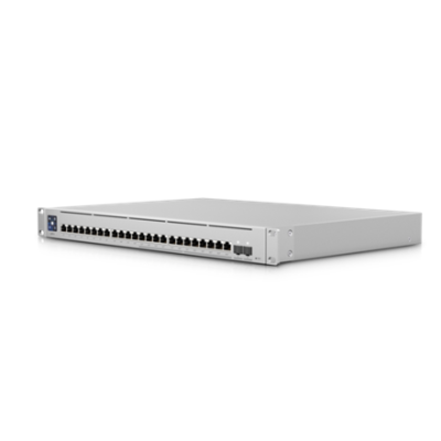 Ubiquiti | Switch Enterprise 24 PoE | USW-Enterprise-24-PoE | Managed L3 | Rackmountable | Gigabit Ethernet (copper) ports quantity 12x10 / 100 / 1000 Mbps + 12x100 / 1000 / 2500 Mbps | SFP ports quantity 0 | SFP+ ports quantity 2 | PoE+ p