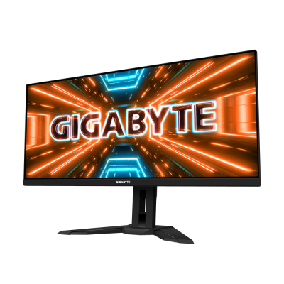 Gigabyte | Gaming Monitor | M34WQ-EK | 34 " | IPS | WQHD | 21:9 | 144 Hz | 1 ms | 3440 x 1440 | 400 cd / m² | HDMI ports quantity 2