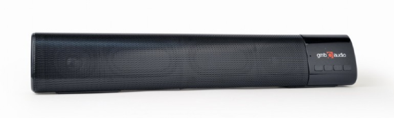 Gembird | Bluetooth soundbar | SPK-BT-BAR400-01 | 2 x 5 W | Bluetooth | Black | Portable | Wireless connection