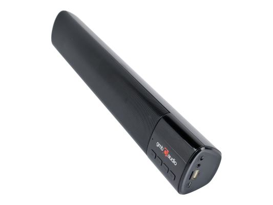 Gembird | Bluetooth soundbar | SPK-BT-BAR400-01 | 2 x 5 W | Bluetooth | Black | Portable | Wireless connection