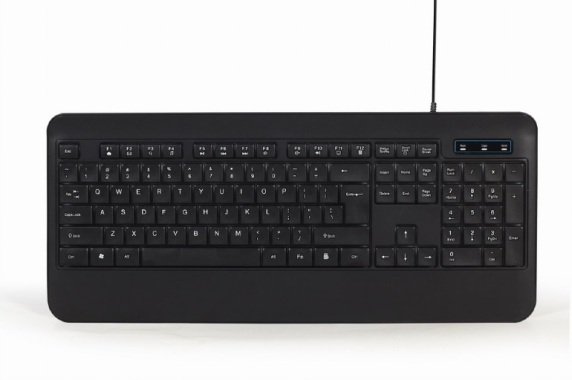 Gembird | Multimedia Keyboard | KB-UML-03 | Multimedia | Wired | US | Black