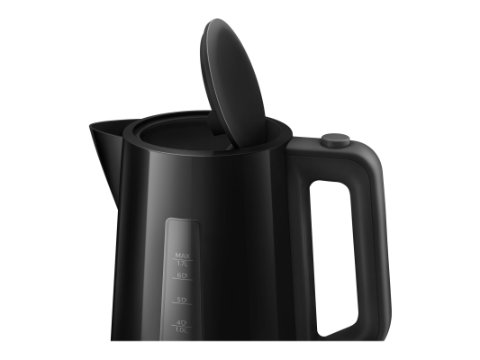 Philips | Kettle | HD9318 / 20 | Electric | 2200 W | 1.7 L | Plastic | 360° rotational base | Black