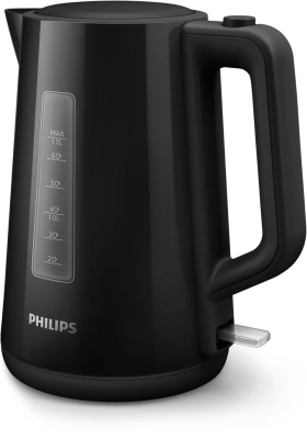 Philips | Kettle | HD9318 / 20 | Electric | 2200 W | 1.7 L | Plastic | 360° rotational base | Black