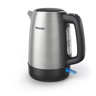 Philips | Daily Collection Kettle | HD9350 / 90 | Electric | 2200 W | 1.7 L | Stainless steel | 360° rotational base | Stainless steel