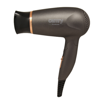 Camry | Hair Dryer | CR 2261 | 1400 W | Number of temperature settings 2 | Metallic Grey / Gold