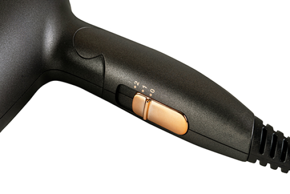 Camry | Hair Dryer | CR 2261 | 1400 W | Number of temperature settings 2 | Metallic Grey / Gold