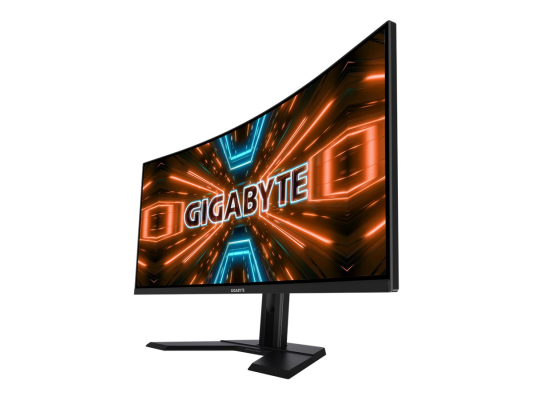 Gigabyte | Gaming Monitor | G34WQC A | 34 " | VA | QHD | 21:9 | 144 Hz | 1 ms | 3440 x 1440 pixels | 350 cd / m² | HDMI ports quantity 2 | Black | Warranty 36 month(s)