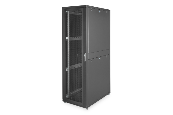 Digitus | Server Rack | DN-19 SRV-42U-B-1 | Black | IP protection class: IP20; Load capacity: 1000 kg; Depth: 1000 mm; Width: 600 mm