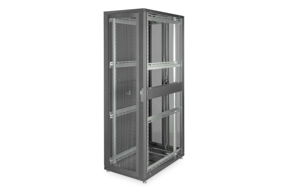Digitus | Server Rack | DN-19 SRV-42U-B-1 | Black | IP protection class: IP20; Load capacity: 1000 kg; Depth: 1000 mm; Width: 600 mm
