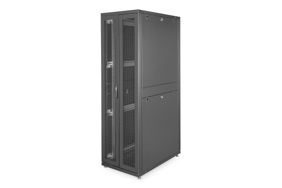 Digitus | Server Rack | DN-19 SRV-42U-B-1 | Black | IP protection class: IP20; Load capacity: 1000 kg; Depth: 1000 mm; Width: 600 mm