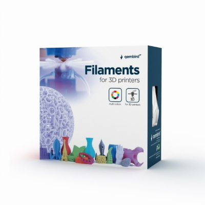 Flashforge ABS Filament | 1.75 mm diameter, 1 kg / spool | Silver
