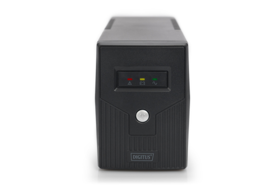 Digitus | Line-Interactive UPS | Line-Interactive UPS DN-170063, 600VA, 360W, 1x 12V / 7Ah battery, 2x CEE 7 / 7 outlet, 2x RJ-11, 1x USB 2.0 type B, LED, Simulated Sine Wave, 298x101x142mm, 4.35kg | 600 VA | 360 W