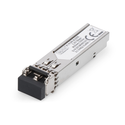 Digitus | Mini SFP Module | DN-81000 | 50-62.5 / 125 μm MMF (Multi-Mode Fiber) | Multimode LC Duplex Connector | 1250 Mbit / s | Wavelength 850 nm | Maximum transfer distance 550 m