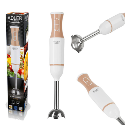 Adler | Hand Blender | AD 4616 | Hand Blender | 500 W | Number of speeds 2 | White