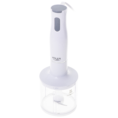 Adler | Hand blender set | AD 4620 | Hand Blender | 800 W | Number of speeds 2 | Chopper | White