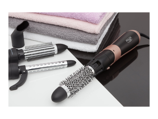 Adler | Hair Styler | AD 2022 | Temperature (max) 80 °C | Number of heating levels 3 | 1200 W | Black