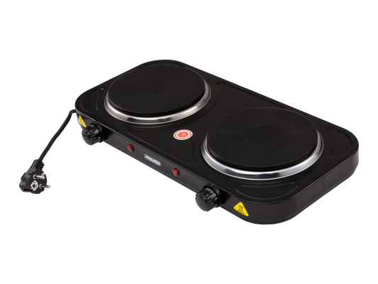 Mesko | Electric stove | MS 6509 | Number of burners / cooking zones 2 | Black | Electric