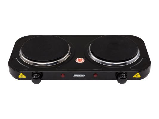 Mesko | Electric stove | MS 6509 | Number of burners / cooking zones 2 | Black | Electric