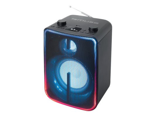 Muse | Bluetooth Party Box Speaker with Battery | M-1802DJ | 60 W | Bluetooth | Black | Wireless connection
