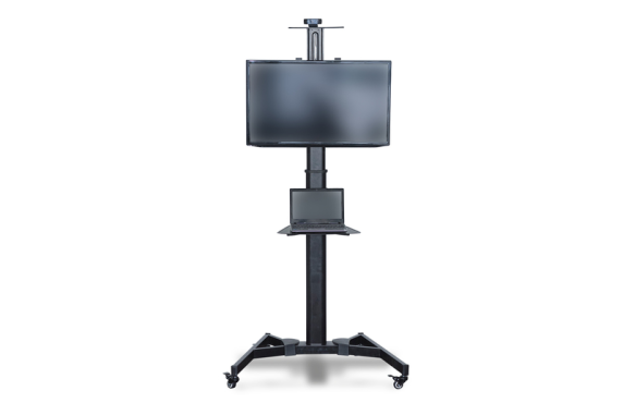 Digitus | Floor stand | TV-Cart for screens up to 70", max. 50kg wheelbase, VESA max. 600x400 | Tilt | 37-70 " | Maximum weight (capacity) 50 kg | Black