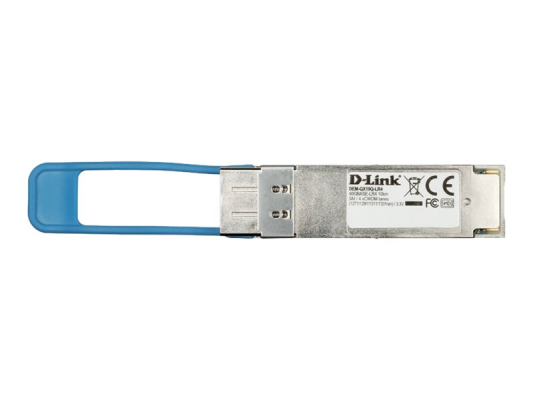 D-Link | Multi-mode Transceiver | DEM-QX10Q-LR4 | Single-mode | QSFP+ Connector | Wavelength 1271 nm, 1291 nm, 1311 nm, 1331 nm | Maximum transfer distance 10000 m