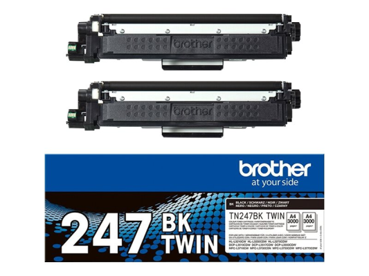 Brother TN247BK | TWIN-pack toner | Black