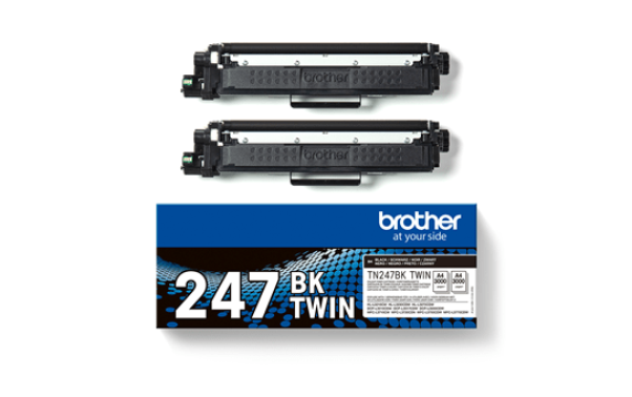 Brother TN247BK | TWIN-pack toner | Black